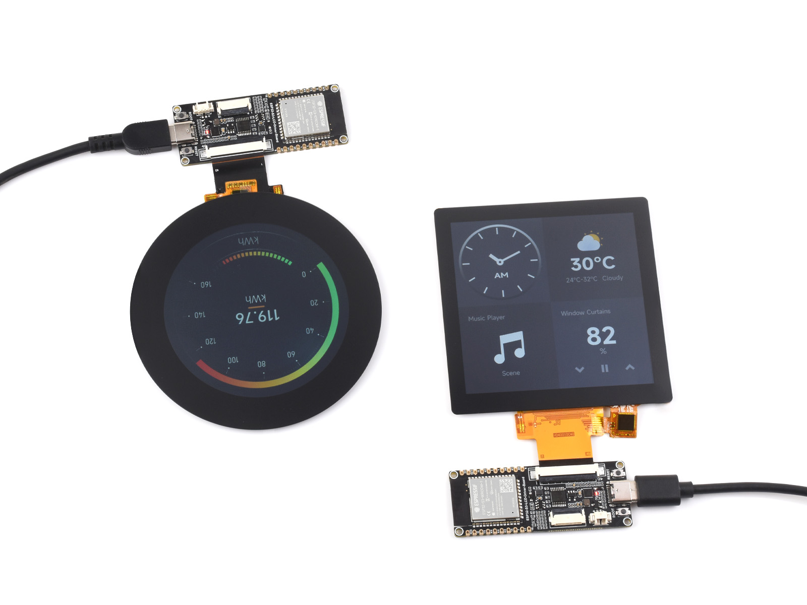 Doit Esp32 - Плата драйвера Waveshare ESP32-S3 RGB LCD,