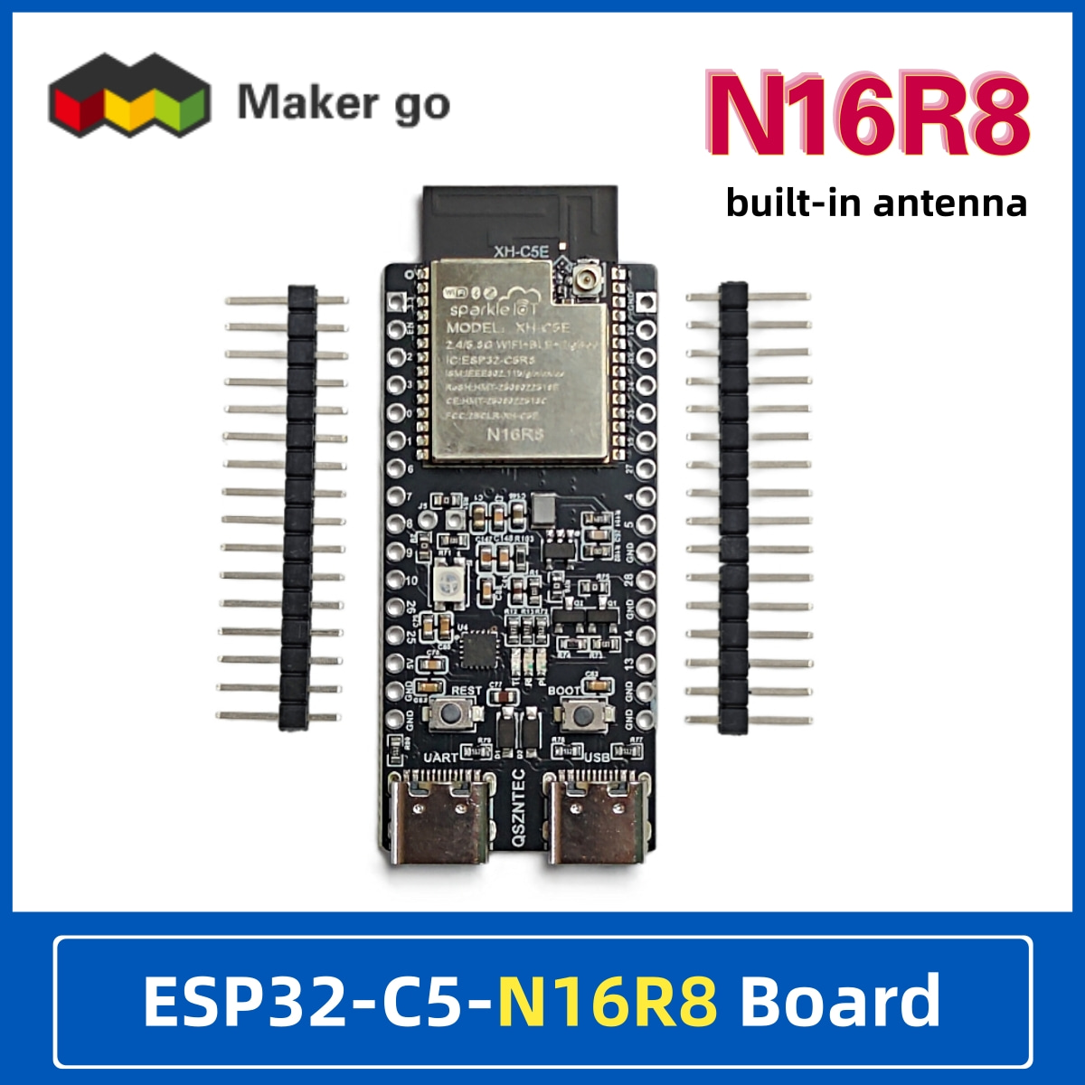 Doit Esp32 - Плата разработки ESP32-C5-N16R8 с двухдиапазонным Wi-Fi