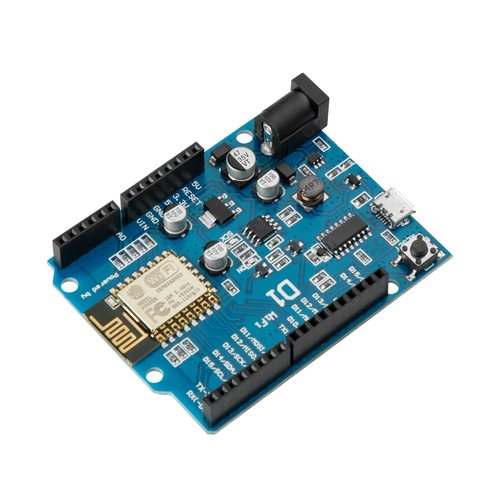 Плата разработки ESP-12E WeMos – обзор и цена Wemos D1