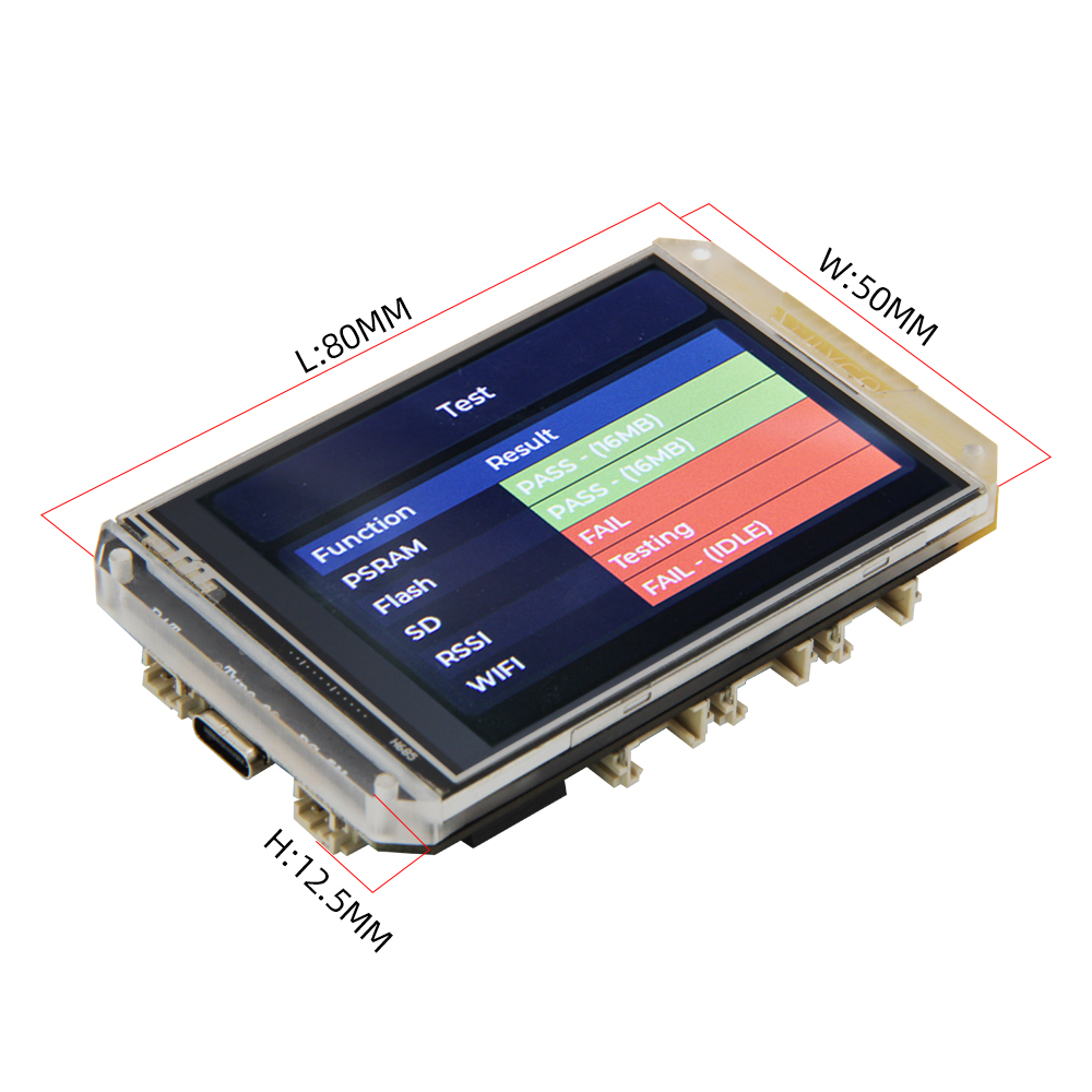 Плата разработки TTGO T-HMI ES – обзор и цена Ttgo Tdisplay