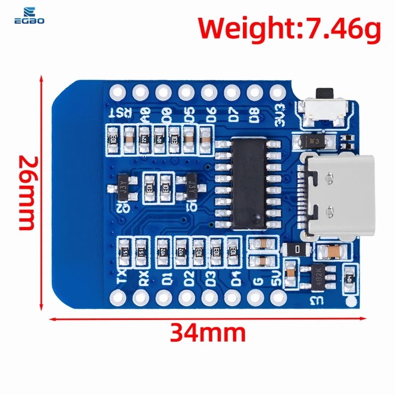для платы разработки WeMos D1  – обзор и цена Wemos D1 Mini